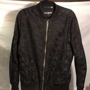 Karl Lagerfeld Paris - Jacquard Bomber Jacket